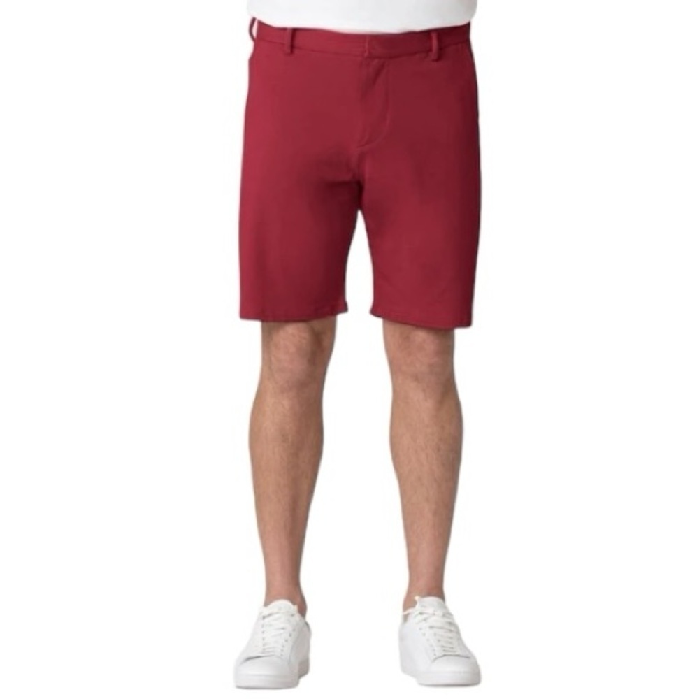 Swet Tailor Everyday Chino Short Men's  38 Red Wine‎ Stretch New